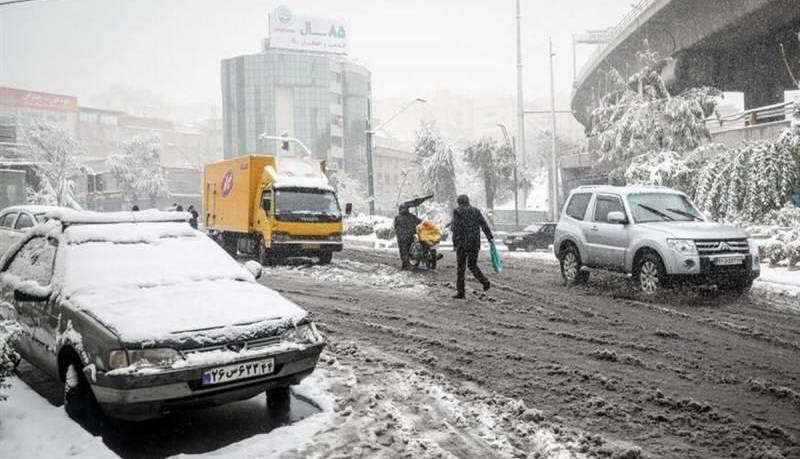 تداوم بارش برف و باران در نقاط مختلف کشور