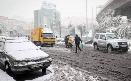 تداوم بارش برف و باران در نقاط مختلف کشور