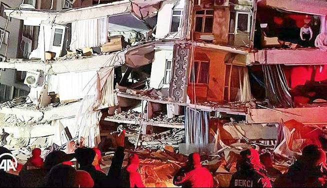 زلزله 7.8 ریشتری در ترکیه و سوریه؛ بیش از 500 کشته تاکنون