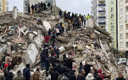 سازمان جهانی بهداشت: آمار قربانیان زلزله ترکیه-سوریه ممکن است ۸ برابر شود