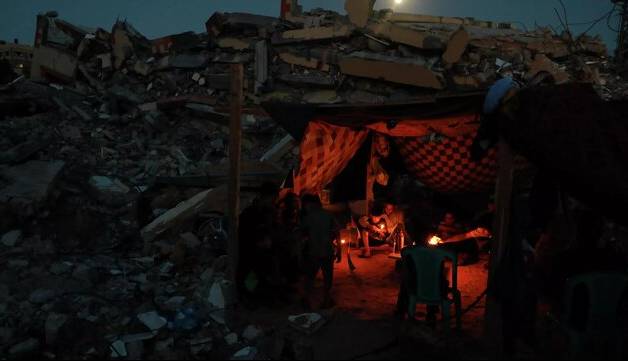 ارتش صهیونیستی اهدافی را در نوار غزه بمباران کرد