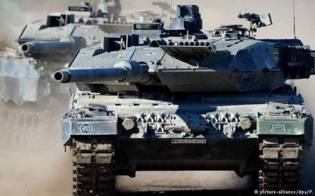تانک‌های لئوپارد لهستان به اوکراین رسیدند