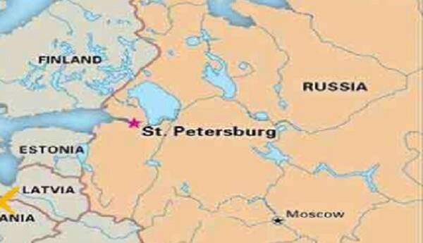 بسته شدن حریم هوایی شهر «سنت پترزبورگ» روسیه