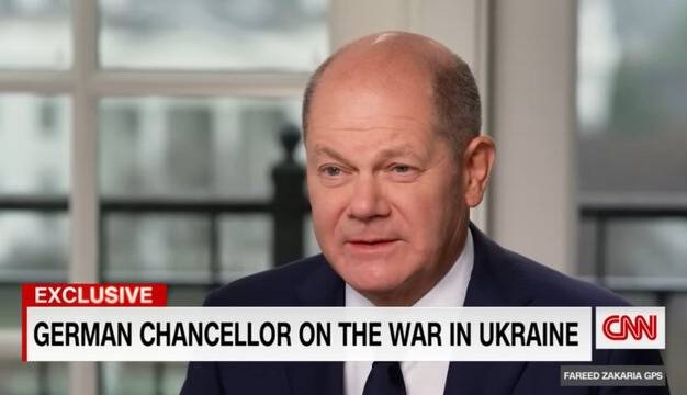 شولتس: کلید پایان جنگ اوکراین در دست پوتین است
