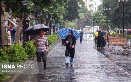 تداوم بارش‌ها در نقاط مختلف کشور