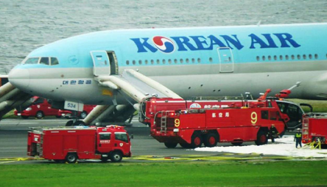 تخلیه یک هواپیمای مسافربری در کره جنوبی به دلیل مسائل امنیتی
