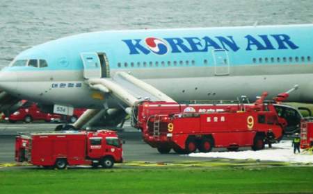 تخلیه یک هواپیمای مسافربری در کره جنوبی به دلیل مسائل امنیتی