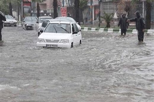 هواشناسی: احتمال آبگرفتگی معابر ۳۰ استان