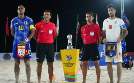 کاپیتان تیم ملی فوتبال ساحلی ایران به‌ عنوان بهترین بازیکن جام ملت‌ها معرفی شد