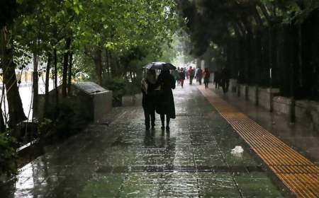 بارش‌ پراکنده در استان‌های مختلف از امروز تا چهارشنبه