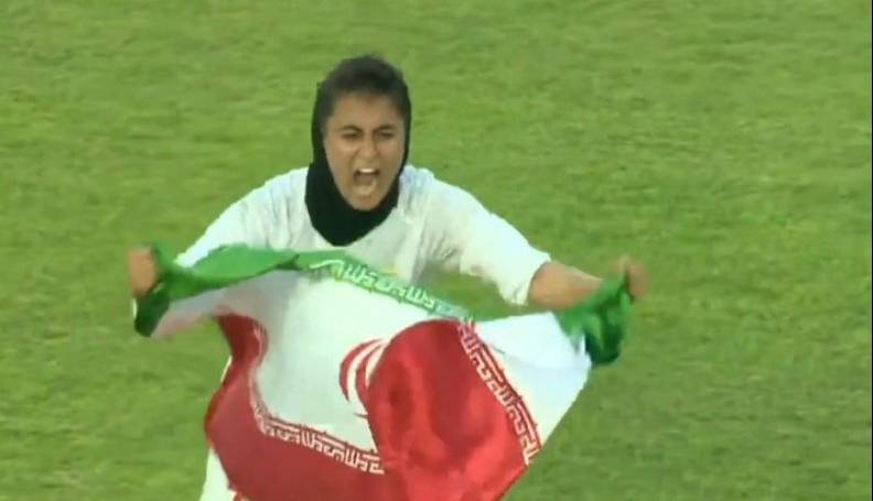 صعود دختران فوتبال ایران