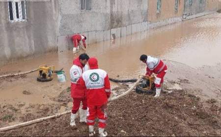 امدادرسانی به ۱۶۷ نفر در سیلاب ۶ استان