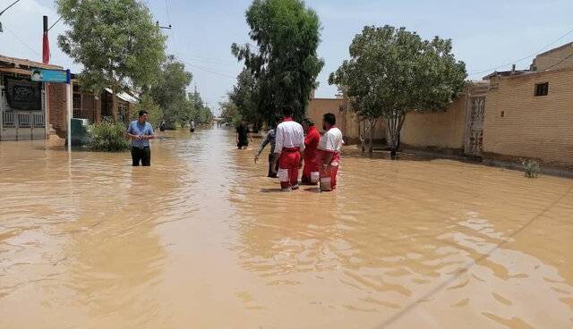 امدادرسانی به ۱۲ استان به دلیل مخاطرات جوی