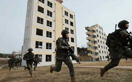 کره جنوبی رزمایش مقابله با حمله کره شمالی برگزار کرد