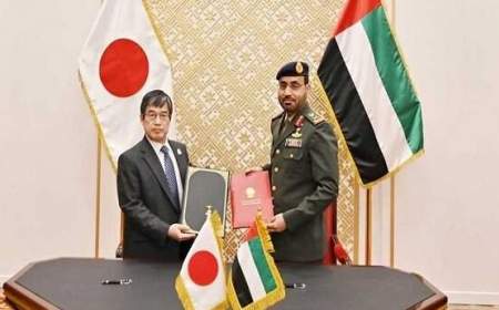 ژاپن و امارات توافقنامه همکاری نظامی و دفاعی امضا کردند