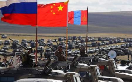 حضور ارتش روسیه در رزمایش چین