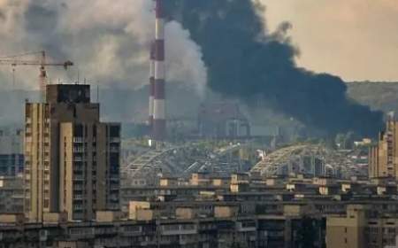 پایتخت اوکراین هدف حملات موشکی قرار گرفت