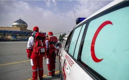 آمبولانس‌های هلال احمر به ایران رسید