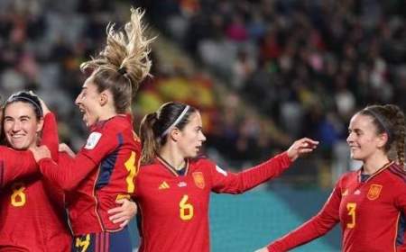 صعود اسپانیا با گلباران در جام جهانی زنان