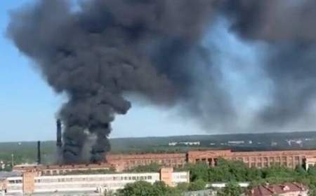 انفجار مهیب در کارخانه زاگورسک مسکو