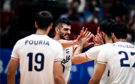 والیبال ایران قهرمانی آسیا را با برد آغاز کرد