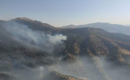 پارک ملی «سالوک» خراسان‌ شمالی دچار آتش‌سوزی شد