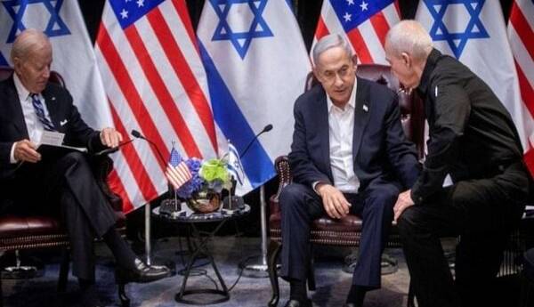 گزارش آکسیوس از نشست محرمانه یک ساعته میان بایدن و نتانیاهو