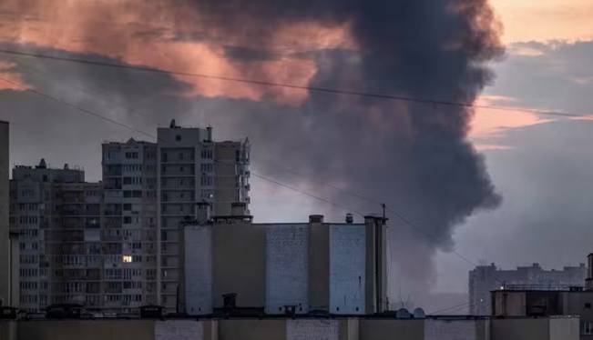 انفجارهای شدید در پایتخت اوکراین