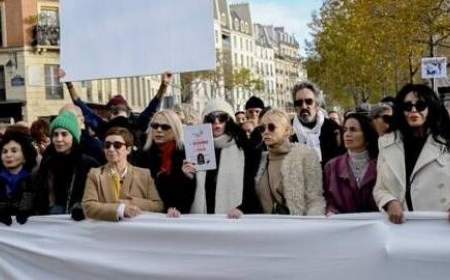 راهپیمایی سکوت پاریسی‌ها برای صلح