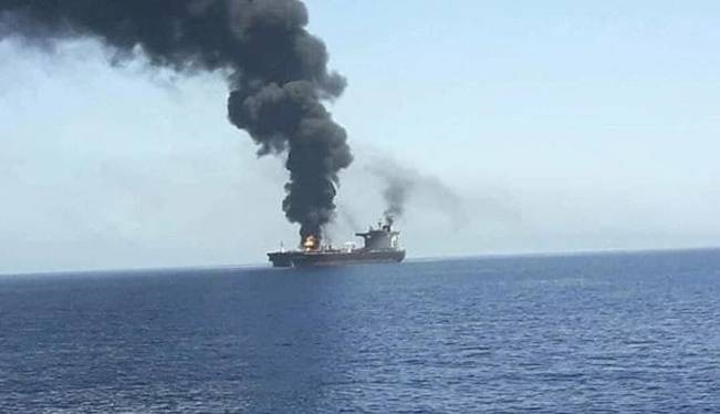 حمله به یک کشتی اسرائیلی در دریای مکران