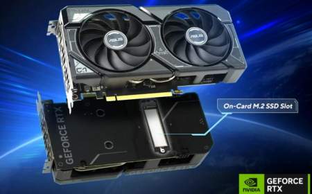 ایسوس کارت گرافیک GeForce RTX 4060 Ti را با اسلات یکپارچه M.2 معرفی کرد