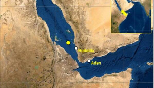 ادعای انگلیس درباره وقوع انفجار نزدیک تنگه باب المندب