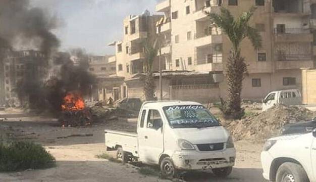 کشته و زخمی شدن شهروندان سوری در انفجار تروریستی داعش
