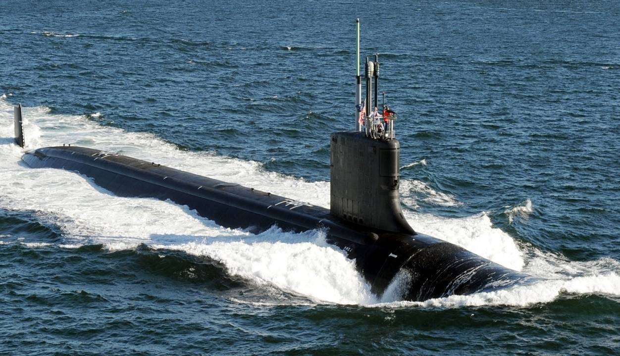 زیردریایی هسته‌ای آمریکا وارد کره جنوبی شد