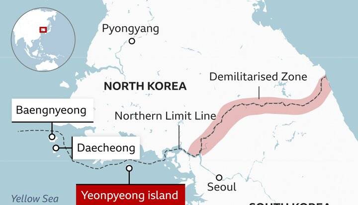 منطقه حائل دریایی بین کره شمالی و جنوبی از بین رفت
