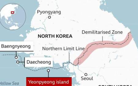 منطقه حائل دریایی بین کره شمالی و جنوبی از بین رفت
