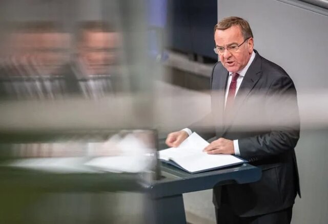 هشدار وزیر دفاع آلمان درباره احتمال گسترش جنگ اوکراین