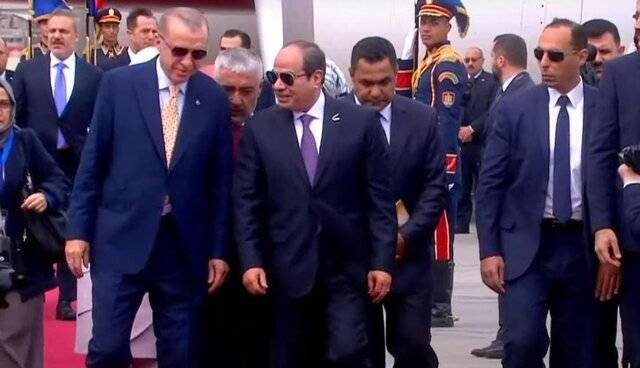 اردوغان بعد از ۱۲ سال به قاهره رفت