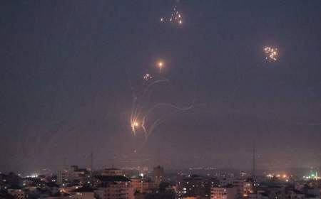 مقابله پدافند هوایی سوریه با موشک‌های متخاصم