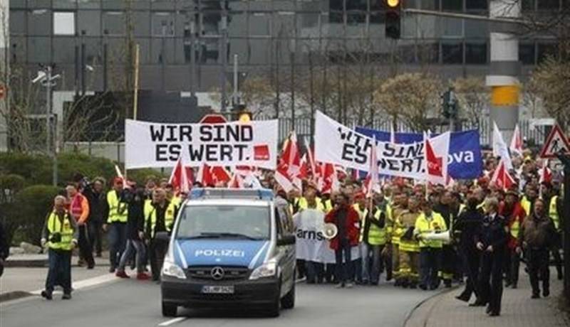 اعتصاب در بخش حمل و نقل عمومی پرجمعیت ترین ایالت آلمان