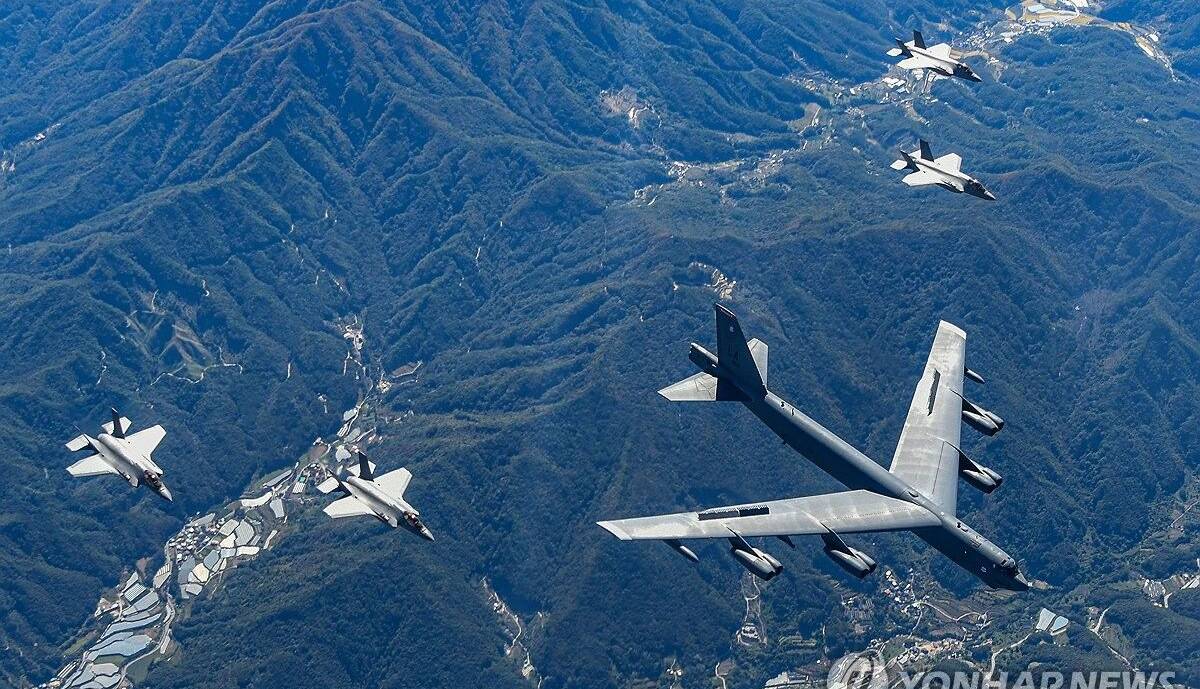 رزمایش مشترک هوایی کره‌جنوبی و آمریکا علیه کره‌ شمالی برگزار شد