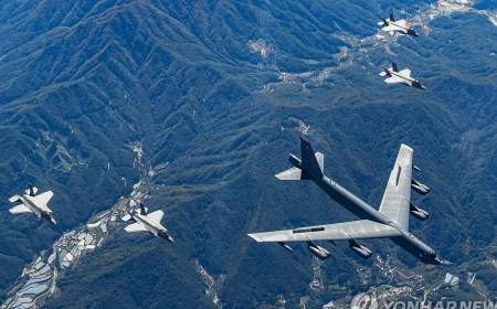 رزمایش مشترک هوایی کره‌جنوبی و آمریکا علیه کره‌ شمالی برگزار شد
