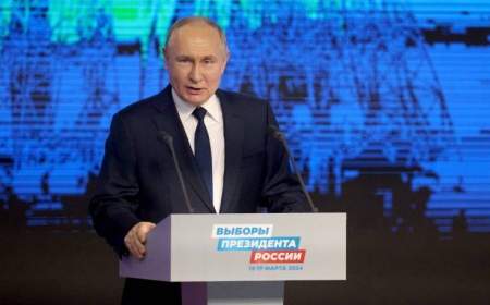 پوتین برای پنجمین بار رئیس‌جمهور روسیه شد