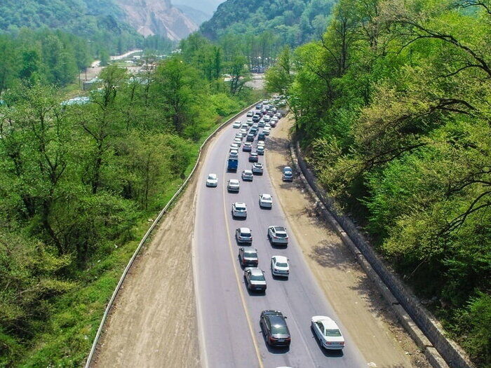 جاده کندوان یک طرفه شد