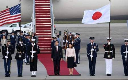 نخسست وزیر ژاپن پس از 9سال وارد آمریکا شد