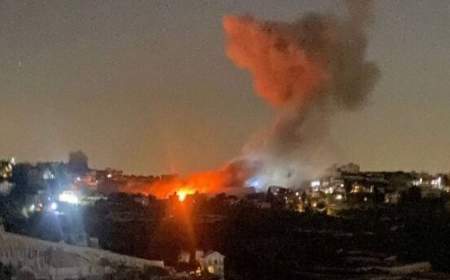 حمله هوایی و توپخانه‌ اسرائیل به جنوب لبنان