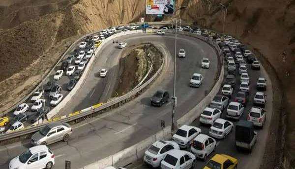 وضعیت ترافیک در جاده‌های شمالی