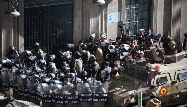 کودتا علیه رئیس‌جمهور بولیوی خنثی شد